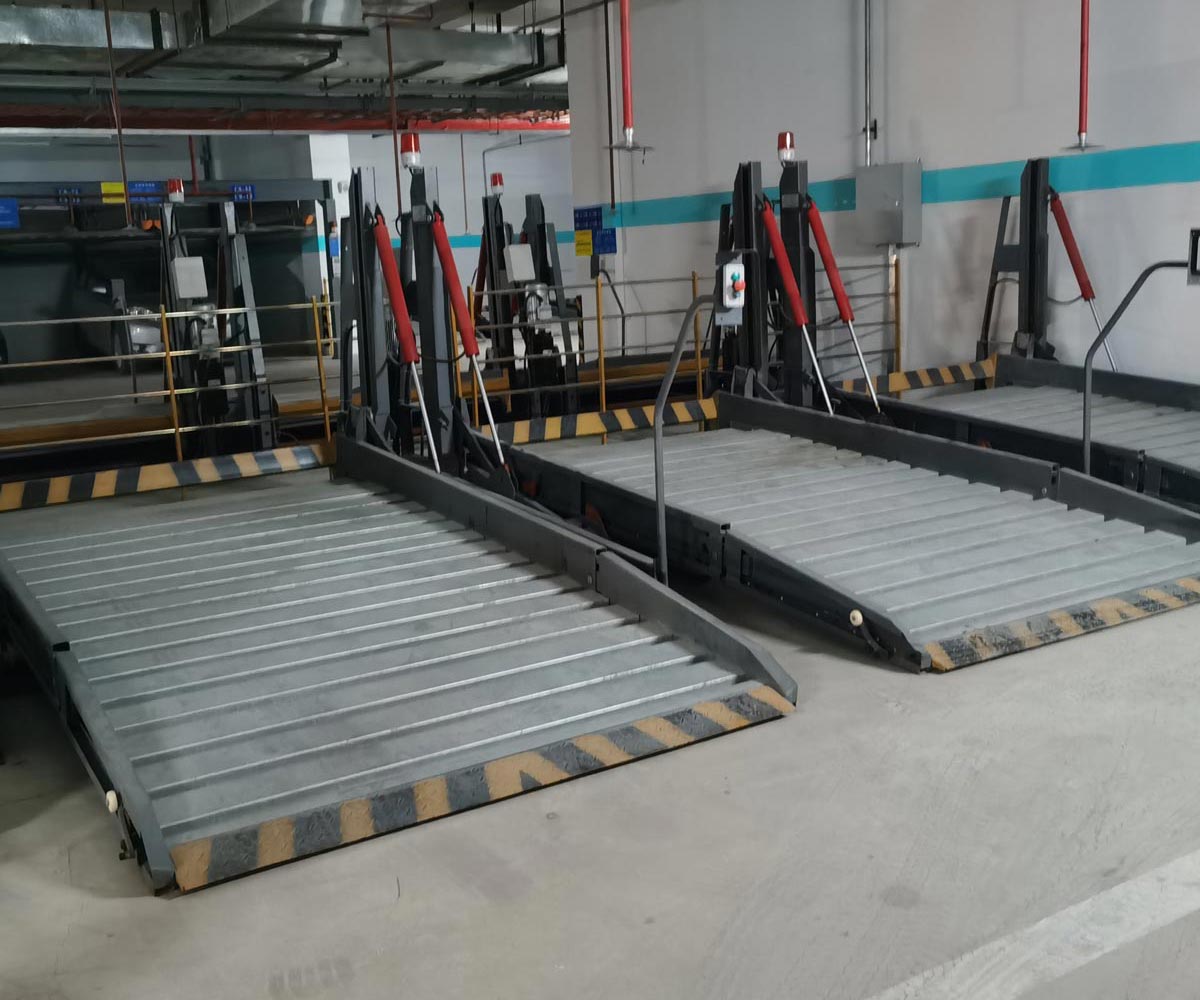 鄂州三层升降机械停车设备安装