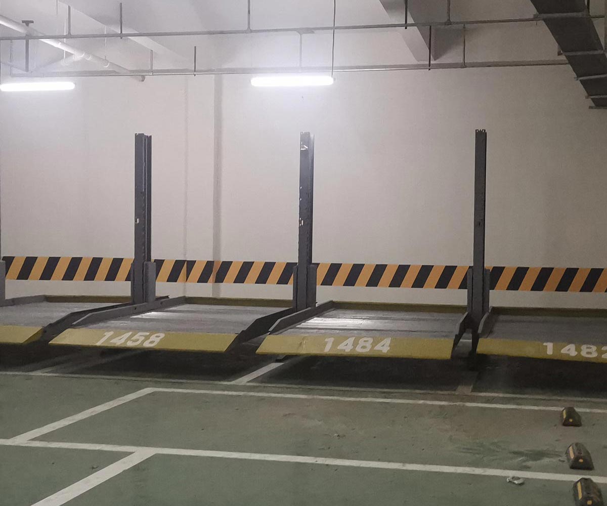 宜宾双层机械停车场回收