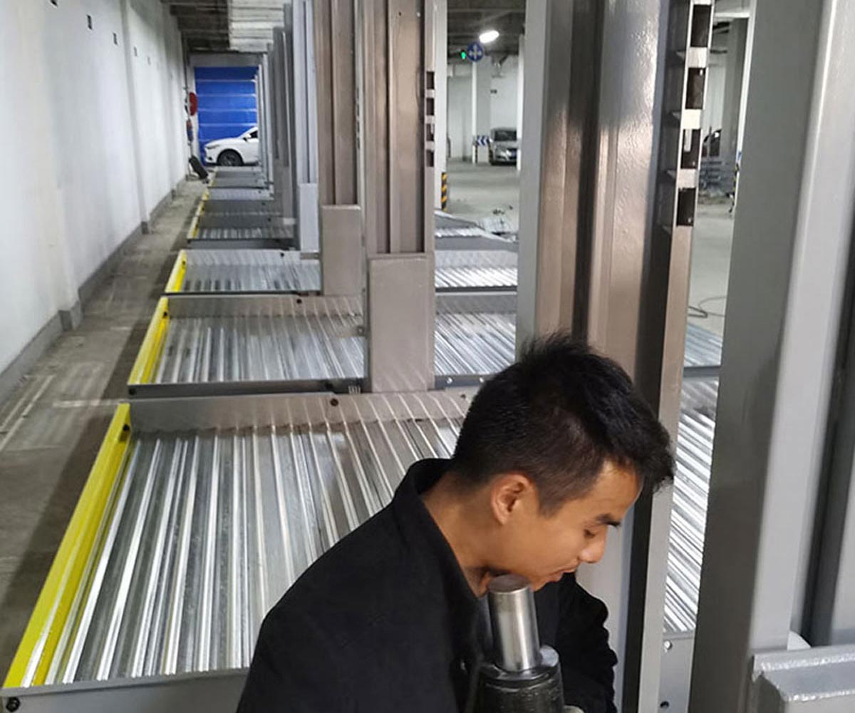 东川地下室升降式机械式立体车库租赁