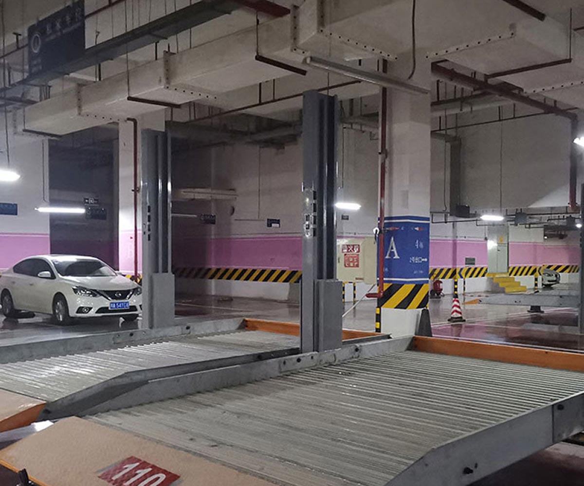 江永4柱机械立体停车设备厂家