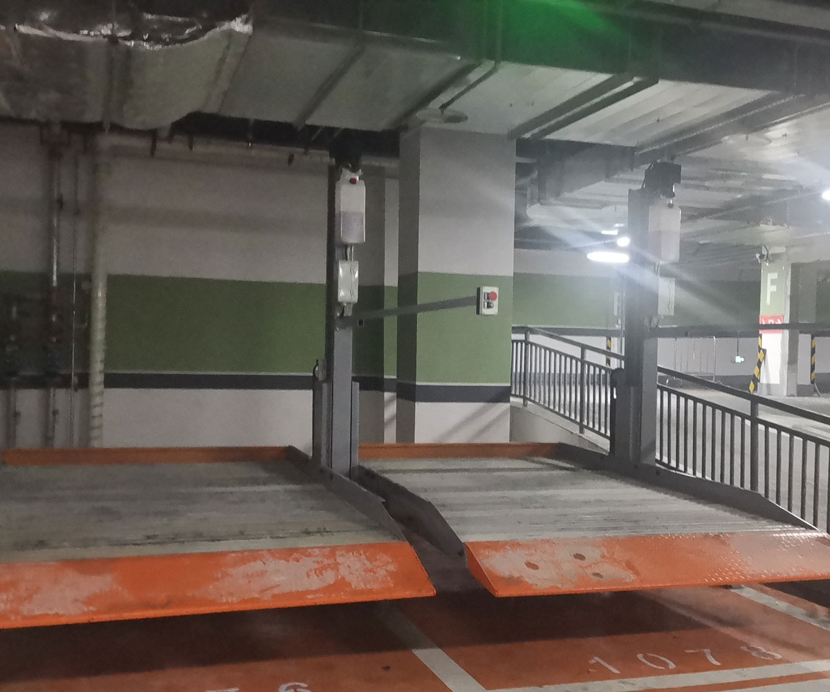 锦屏二层升降横移机械式立体停车设备租赁