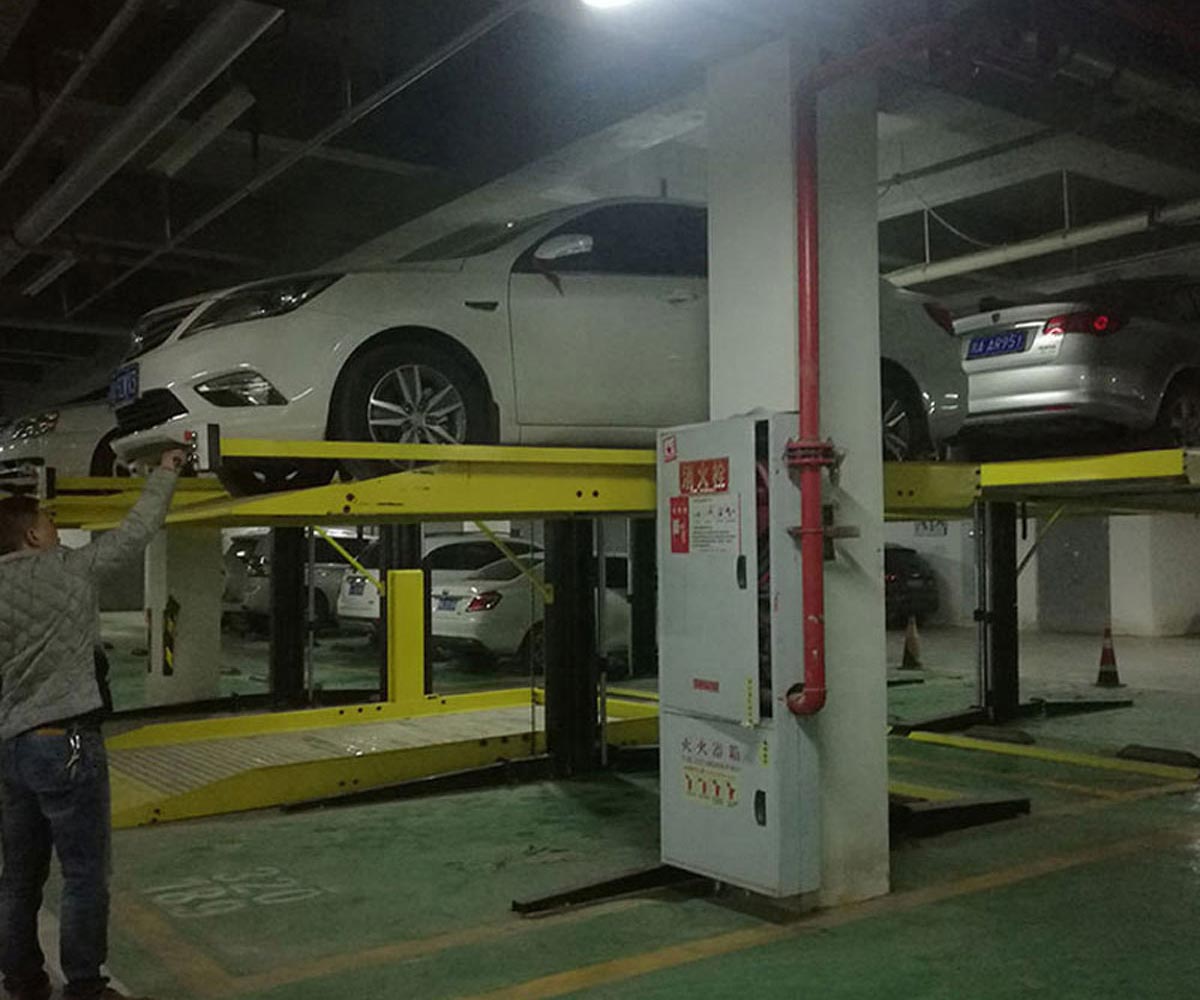 贵州双层简易升降类机械式停车位改造