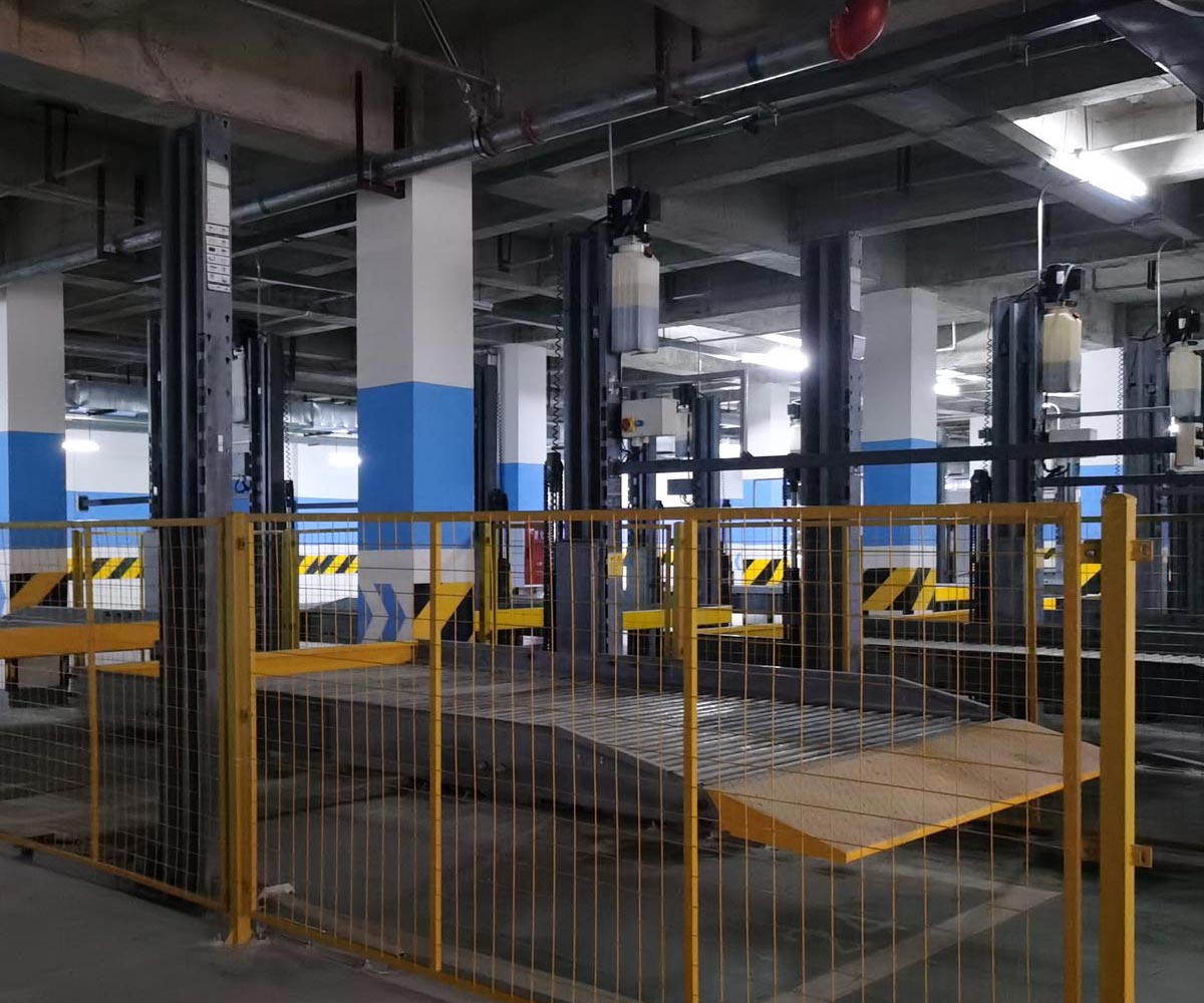 梁子湖2层简易式机械停车场改造