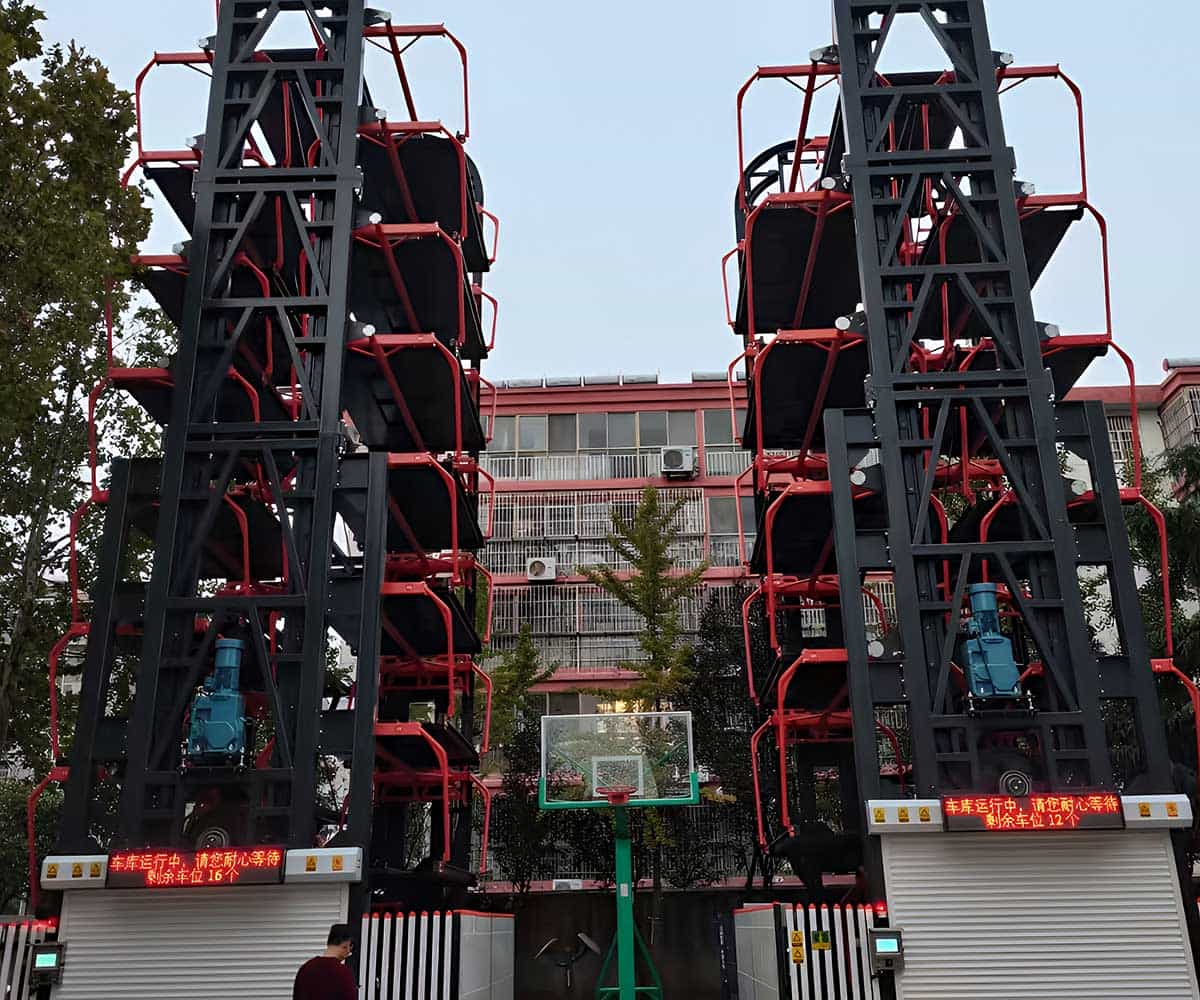 宁明四柱机械式停车位的电气系统故障分析