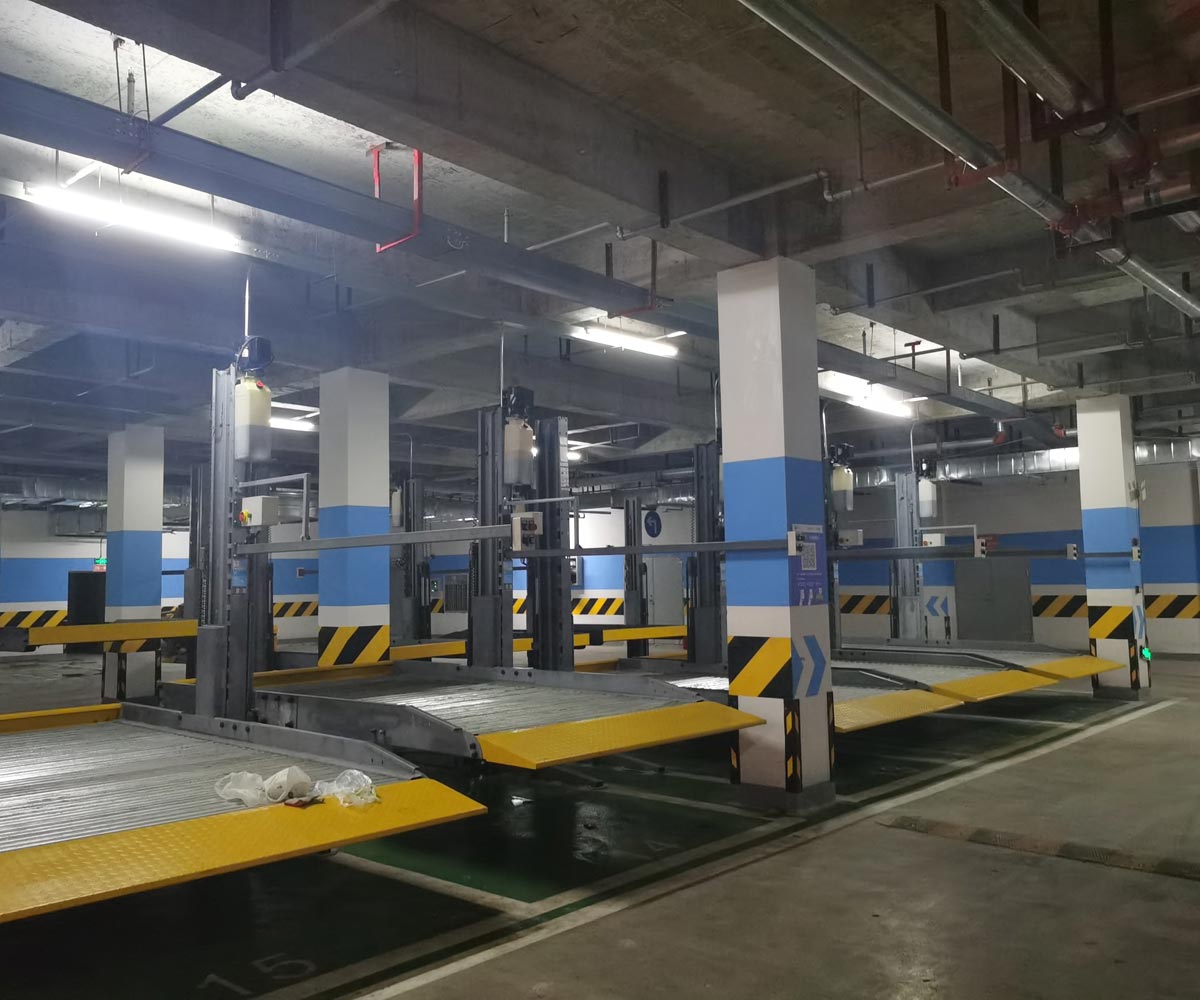 贵州两层简易升降机械停车库