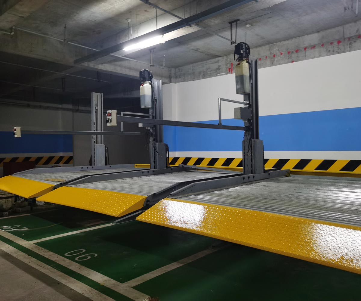 麻城两层机械式停车设备