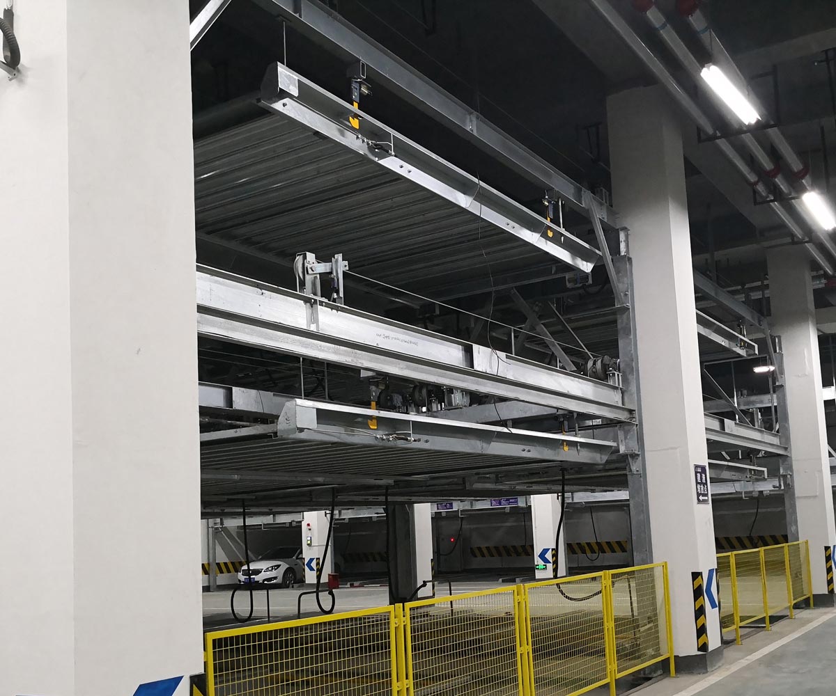 汉阳PSH8八层升降横移式自动立体停车库