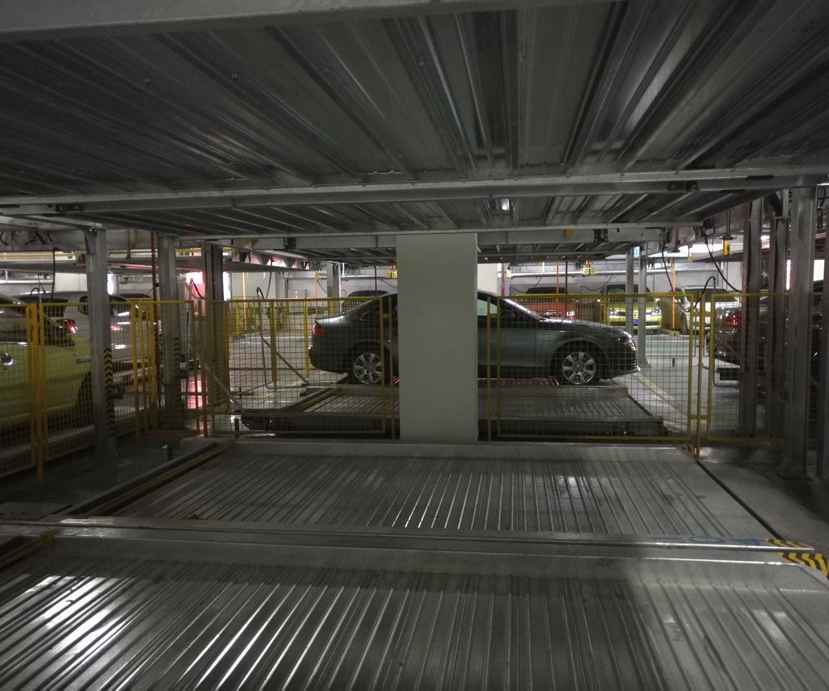 呈贡PSH9九层升降横移式自动立体停车库